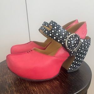 John Fluevog Platform Mary Jane Heel